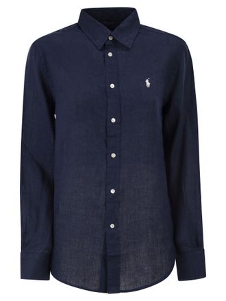 Polo Ralph Lauren Camisa de lino de corte cl&aacute;sico de Polo Ralph Lauren