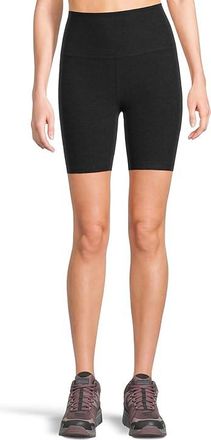 Beyond Yoga Spacedye High Waisted Biker Shorts Womens Shorts Darkest Night : 2XL (US Womens 18-20) 7, Polyester/Spandex