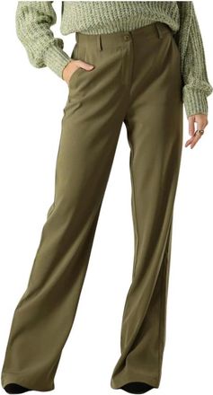 Ydence Ydence, Dames, Broeken, Groen, Maat: 2XL