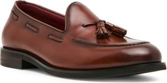 Steve Madden Elgin Leather Loafer in Tan Leathe at Nordstrom, Size 11.5