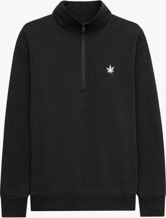 Boast Fleece Quarter Zip in Black at Nordstrom, Size Xx-Large