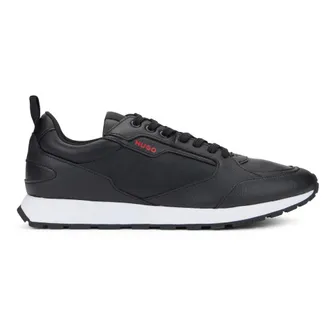 HUGO BOSS Schoenen, Heren, Zwart, 44 EU, Polyester, Sneakers