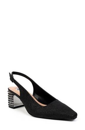 Lady Couture Natalienr Slingback Pump in Black at Nordstrom Rack, Size 10