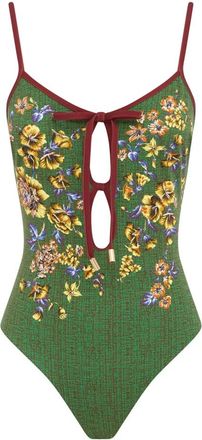 Alemais Phyllis One Piece - Dames - Badpakken - Groen - M - Badmode