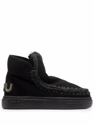 Mou Eskimo leather boots - Black