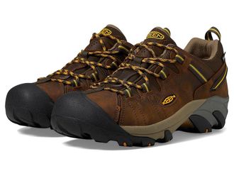 Keen Targhee II Mens Waterproof Boots Cascade Brown/Golden Yellow : 10.5 D - Medium, Leather/Synthetic