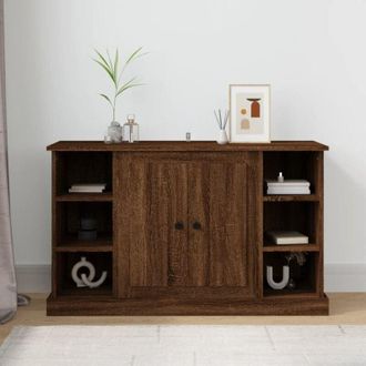 vidaXL vidaXL Credenza Rovere Marrone 100x35,5x60 cm in Legno Multistrato
