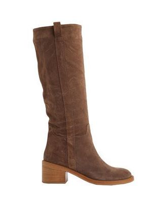 8 by YOOX SPLITLEATHER ROUND-TOE BOOT