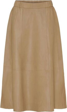 BTF-CPH Btfcph, Dames, Rokken, Beige, Maat: XS Leer