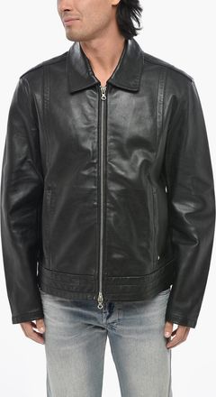 Diesel Leather Coach Jacket L-HUDSON Diesel