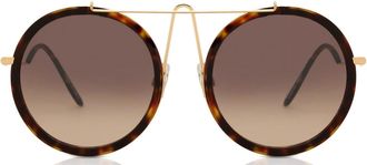 Ana Hickmann HI3069 G21 Womens Sunglasses Tortoiseshell Size 55