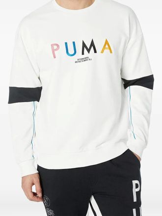 Puma Felpa Last Dayz girocollo - Bianco
