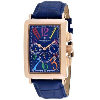 Christian Van Sant Mens Blue dial Watch