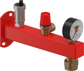 OEM Gruppo Di Sicurezza A 3 Barre Con Raccordo Per Recipiente Uponor Fluvia Da 3/4