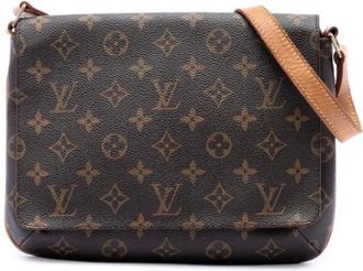 Louis Vuitton Pre-owned Musette Tango - - Pre-owned - Donna - Marrone - ONE SIZE