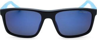 Nike NIKEFIREPFD1818451 Rectangle Full Rim Sunglasses - Black
