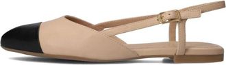 Unisa Beige Slingbacks Asley voor dames - Dames - Ballerinas - Beige - 39 EU - Schoenen