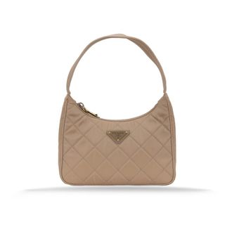 Prada Mujer, Bolsos, Beige, Talla: ONE Size