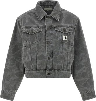 Carhartt Work in Progress Duck Orell Puffer Jackets Grigio-Donna