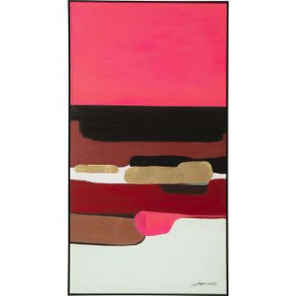 Kare Design Bild Abstract Shapes Pink