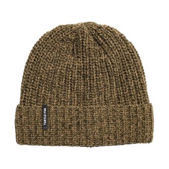 Turtle Fur Ocean Ragg Wool Ethan Hat Khaki