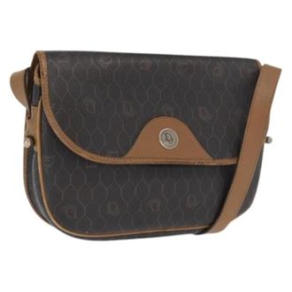 Dior Pre-owned Cross Body Bags, female, Brown, Size: ONE SIZE Pre-owned Vintage Shoulder Bag