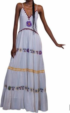 Carolina K Marieta Maxi Dress In Gardenia