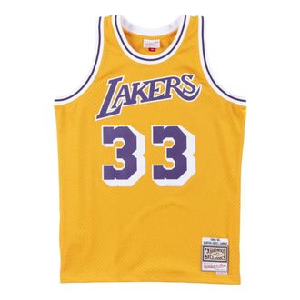 Mitchell & Ness Maglia NBA Lakers 1984-85 Abdul-Jabbar - - Sport - Uomo - Giallo - S