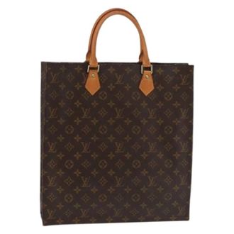 Louis Vuitton Pre-owned Tote Bags, female, Brown, Size: ONE SIZE Pre-owned Canvas Tote Bag