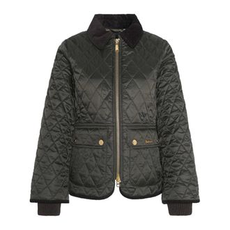 Barbour Dames, Jassen, Groen, Maat: S Polyamide