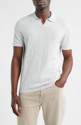 Robert Barakett South Shore Johnny Collar Polo in Light Grey at Nordstrom Rack, Size X-Large