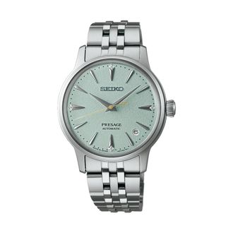 Seiko Srpl 63J1 - Horloge Presage Cocktail Automatisch 3 wijzers datum - Dames - Horloges - Grijs - ONE Size - Accessoires