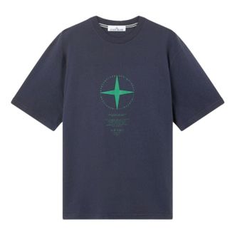 Stone Island 2100001 Light Compass T-Shirt Navy Blue L1S152100001S0363V0020