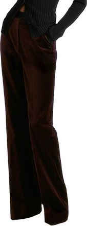 Reiss Yasmin Velvet Flare Trouser