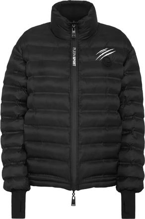 Plein Sport Piumino trapuntato - Nero
