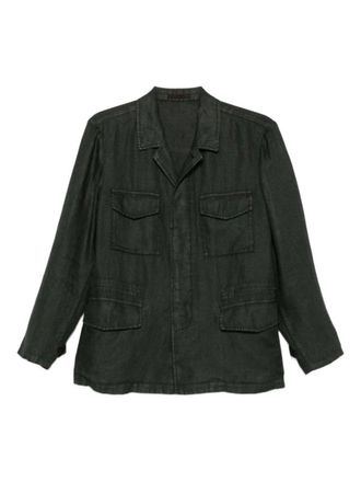 Boglioli Green Point Collar Utility Jacket