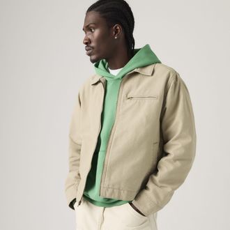 Levi's Garage Jacket - Mens - L - Neutral / True Chino