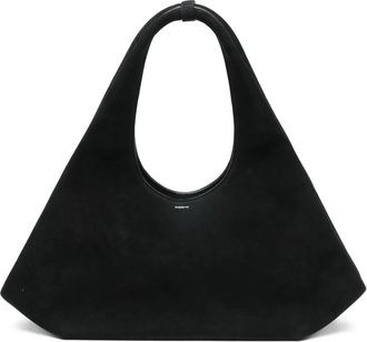 Coperni suede tote bag - Zwart