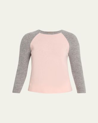Guest In Residence Cashmere Baseball Tee