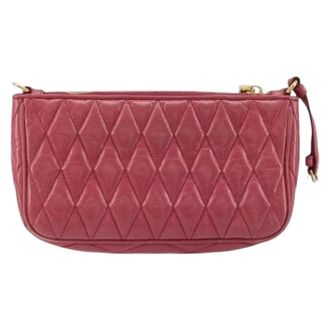 Miu Miu Pochette in pelle Pre-owned - - Pre-owned - Donna - Rosa - ONE SIZE