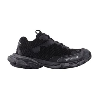 Balenciaga Track 3 Sneakers - unisex - Schoenen - Zwart - Maat: 35 EU Katoen