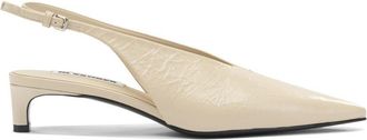 Jil Sander Leather Slingback