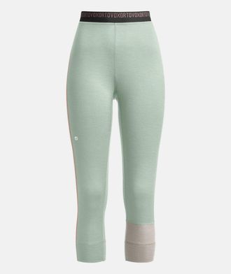 Ortovox Womens 185 Rock N Wool Short Pants In Green Acid