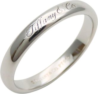 Tiffany & Co. Platinum Platinum 950 Band Ring (Pre-Owned)