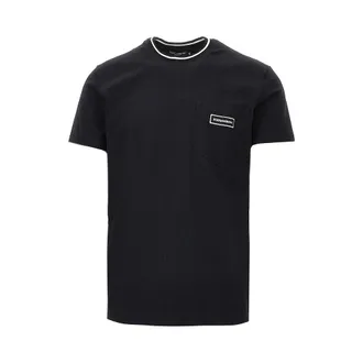 Dolce & Gabbana T-shirt with pocket and logo patch Man 48