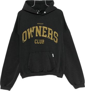 Represent Felpe Nero-Uomo