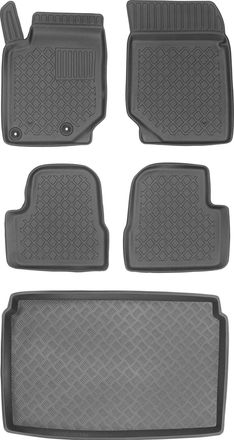 OEM Juego De Alfombrillas Para Coche Y Maletero Para Opel Corsa F Hatchback De 2019