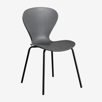 Sklum Pack De 2 Sillas De Comedor Apilables Uit Sklum