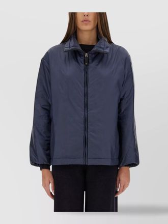 Max Mara cube jacket with high collar and pockets