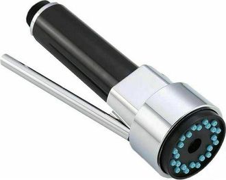 OEM Grifo De Cocina De Lat&oacute;n Con Rociador Extra&iacute;ble, Grifo Mezclador Retr&aacute;ctil Para Fregadero De Cocina, Rociador Extra&iacute;ble De Repuesto, Acabado Cromado, 